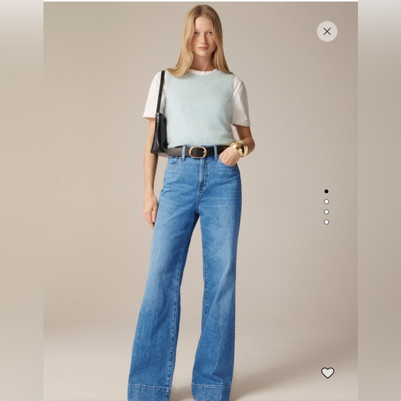 J. Crew Denim - J Crew High Rise Denim Trouser